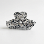Oval Acetate Claw Clip with Rhinestones 7.5cm