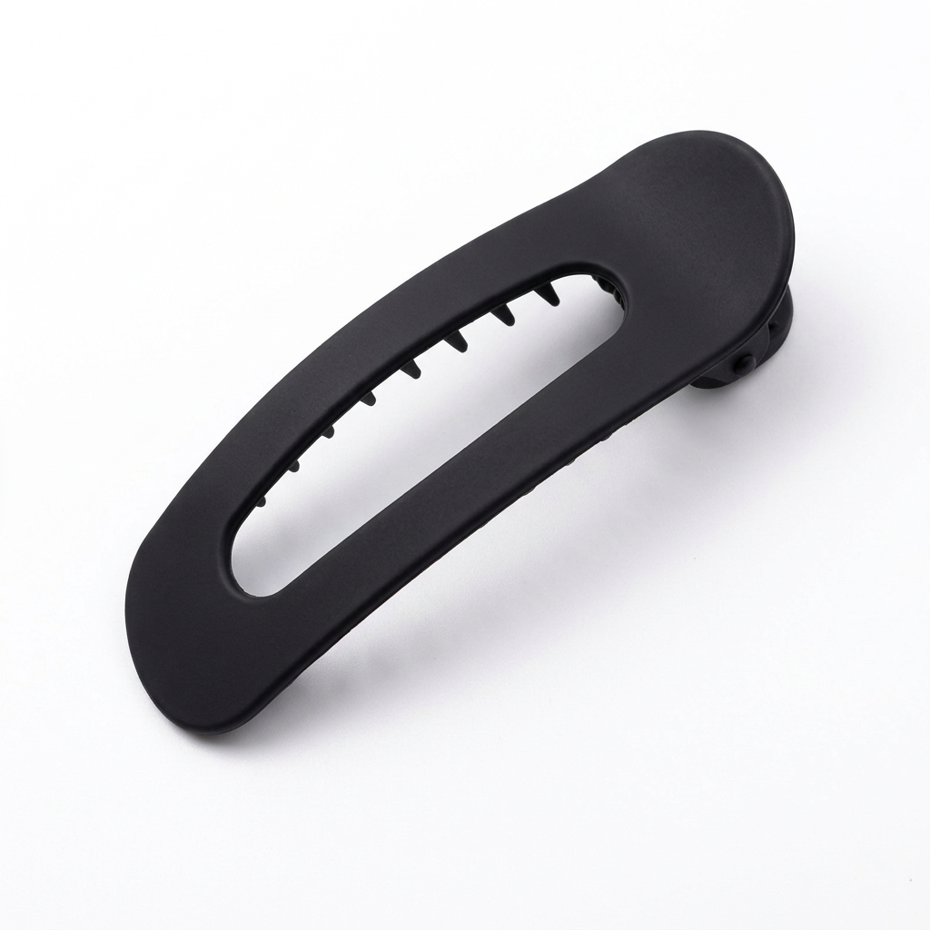 Large Acrylic Side Hair Clip for Face Washing