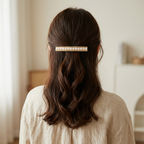 Pearl and Rhinestone Spring Hair Clip