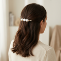 Freshwater Baroque Pearl Hair Barrette
