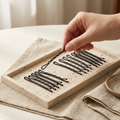 Black Bobby Pins Card, Wave or Straight
