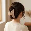 Jewel-Embellished Claw Clip, 10 cm Hair Claw